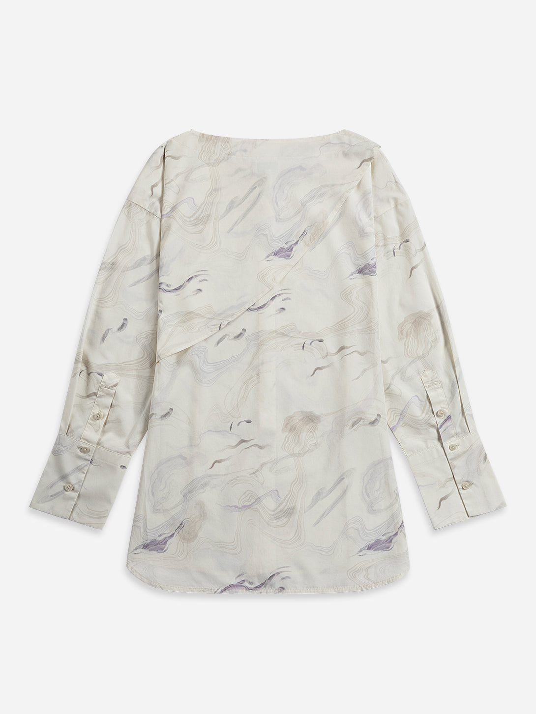 AOP Boat Neck Shirt