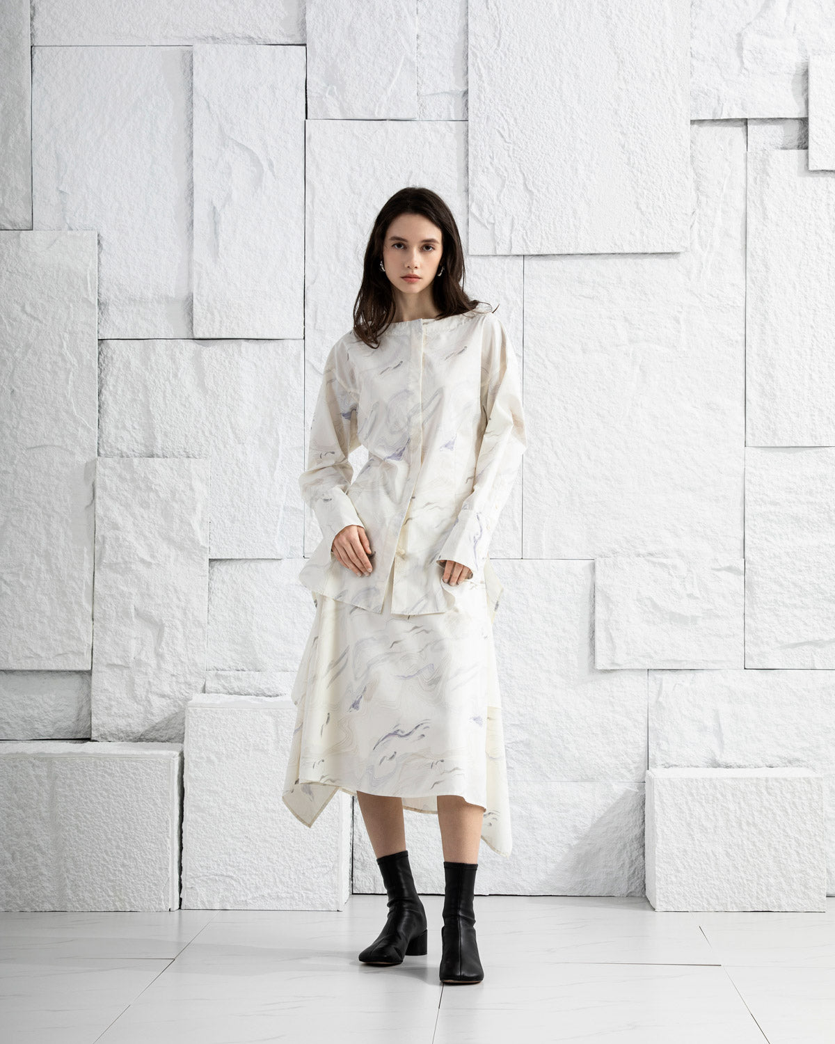 AOP Boat Neck Shirt