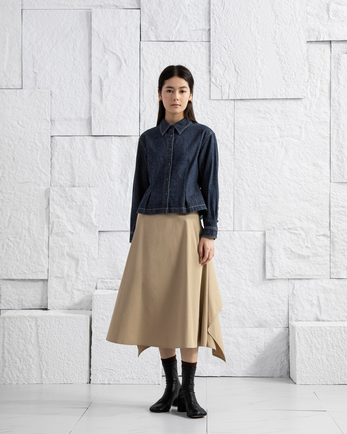 Draped Skirt