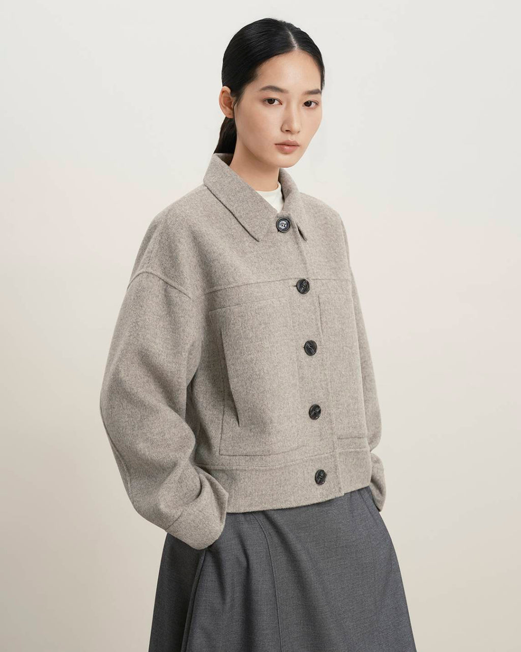Doubleface Short Jacket