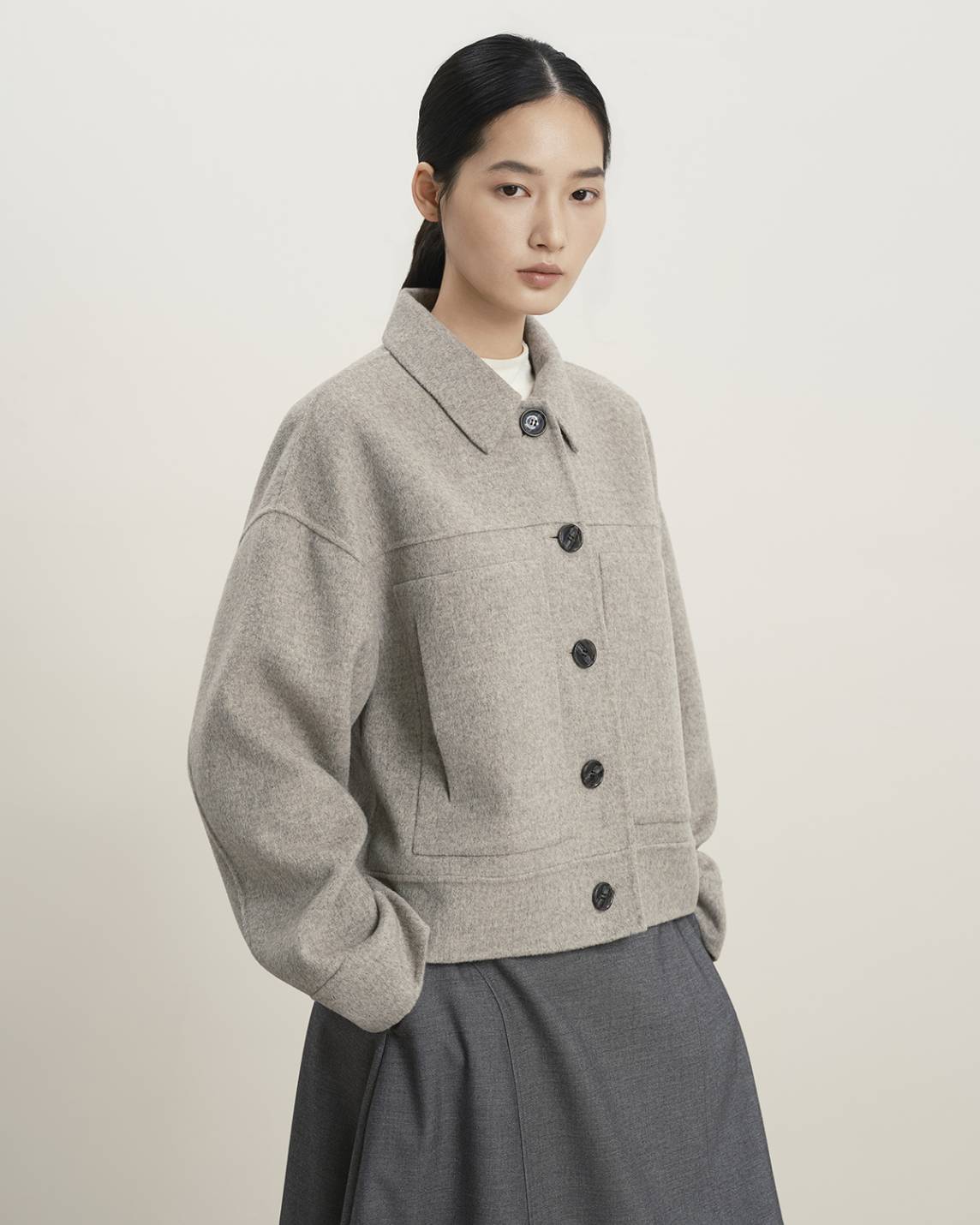 Doubleface Short Jacket