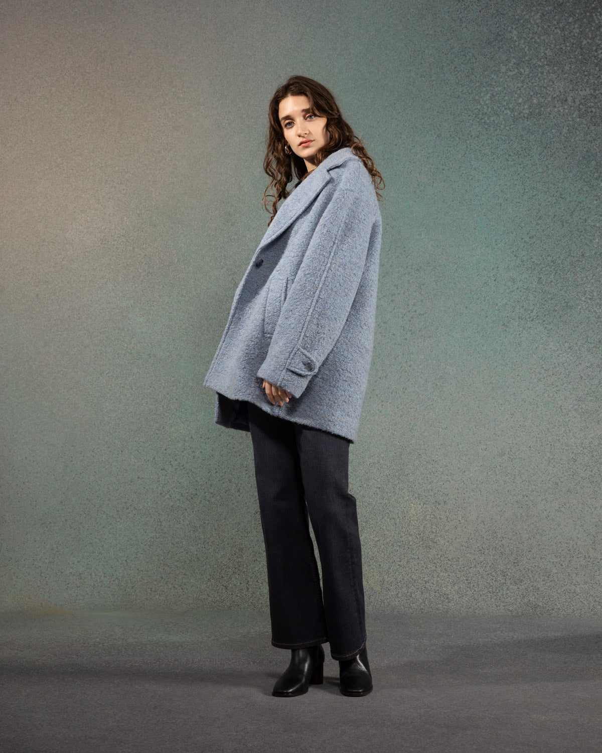 Cocoon Boucle Jacket