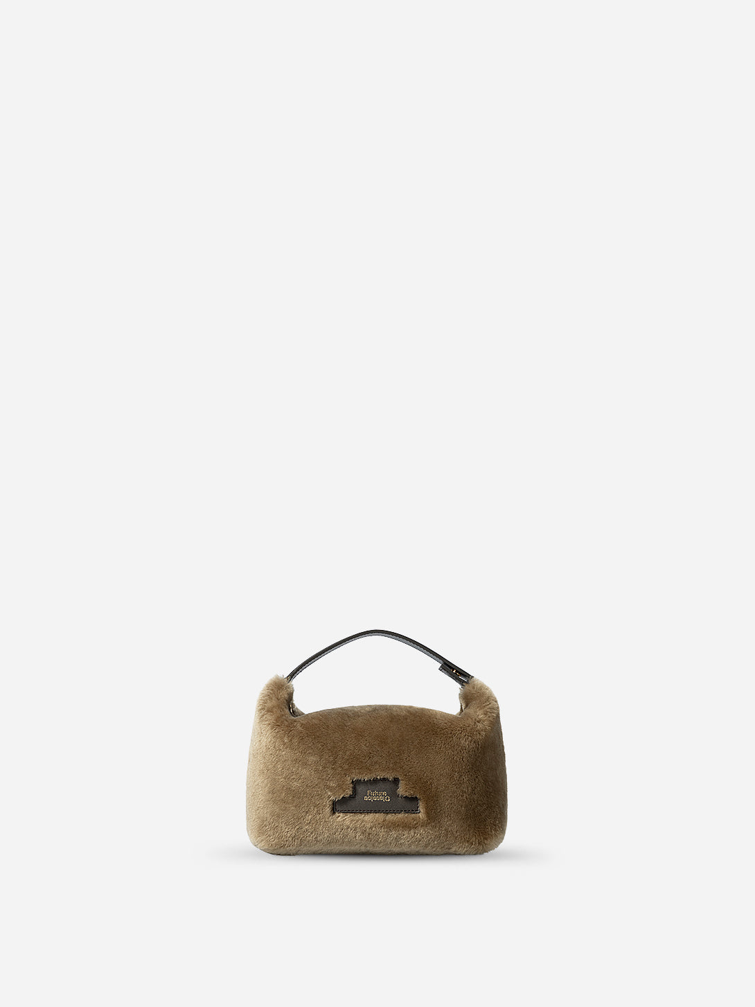 Sheepskin Top Handle Bag