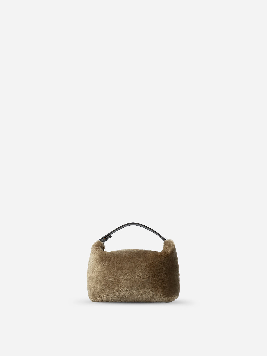 Sheepskin Top Handle Bag
