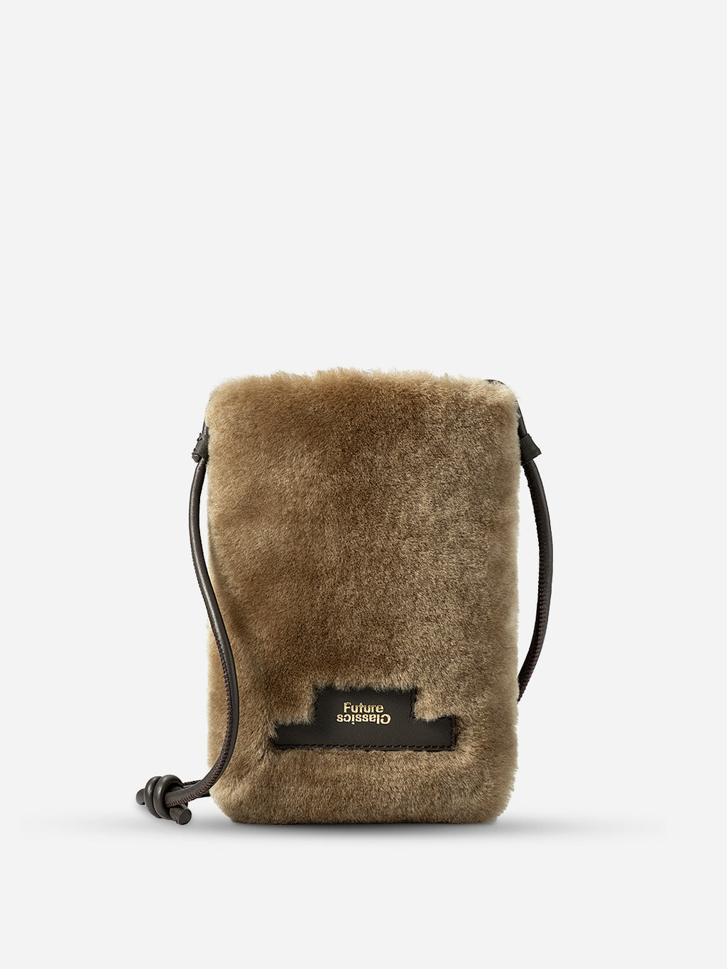 Mini Sheepskin Phone Crossbody