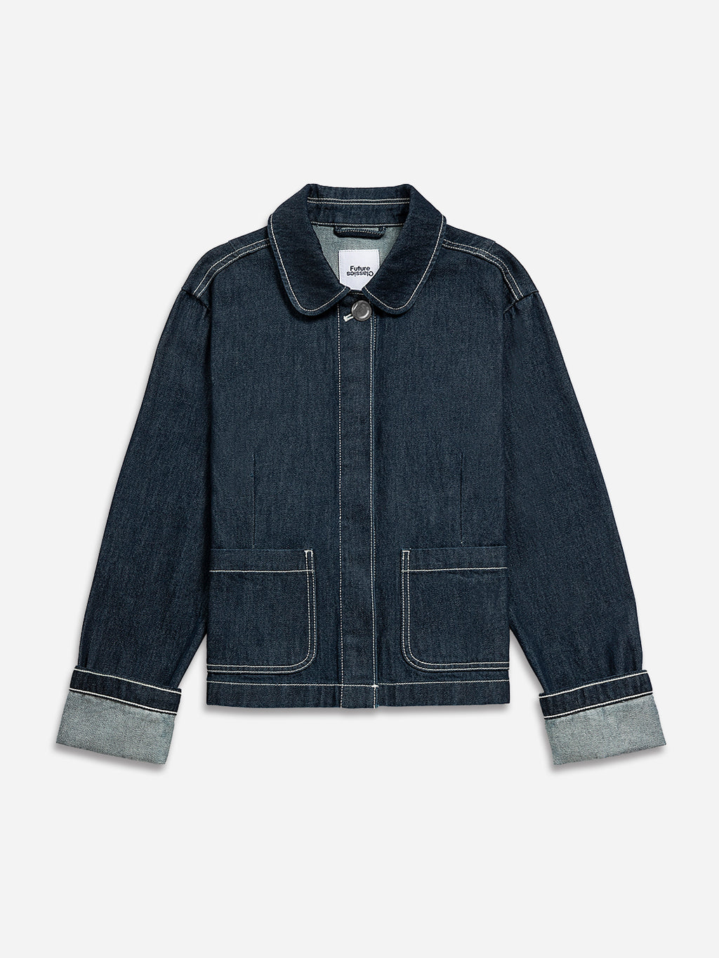 Cuffed Peter Pan Jacket