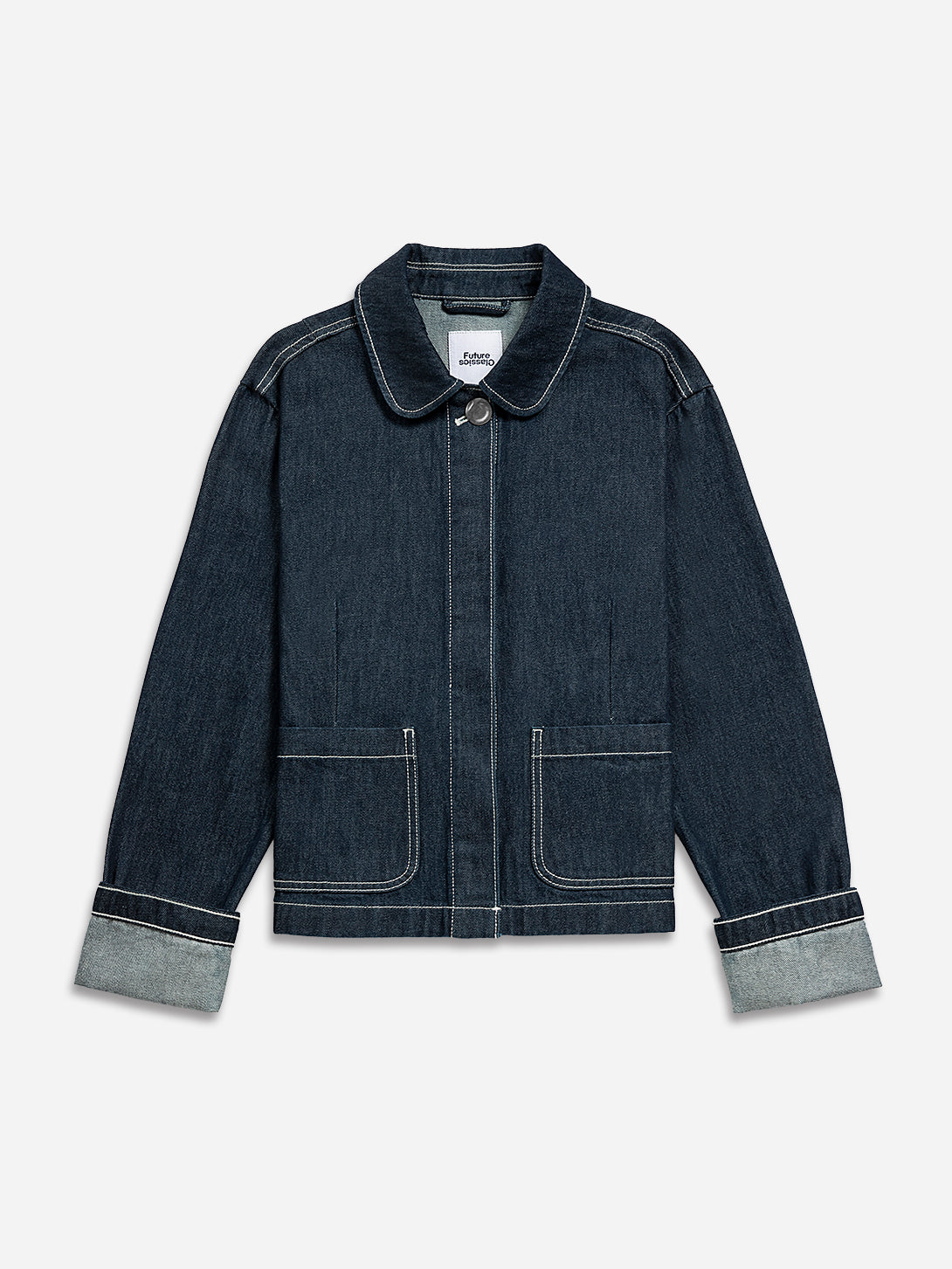 Cuffed Peter Pan Jacket