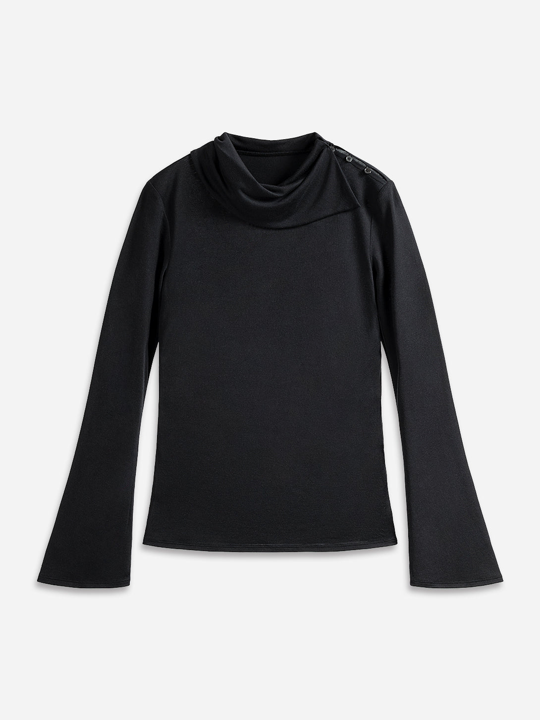 Button-up Collar Top