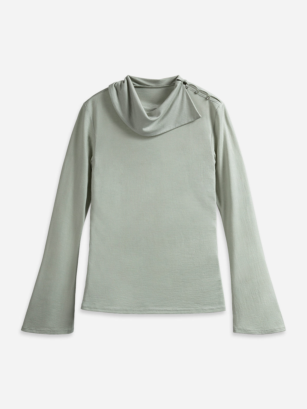 Button-up Collar Top