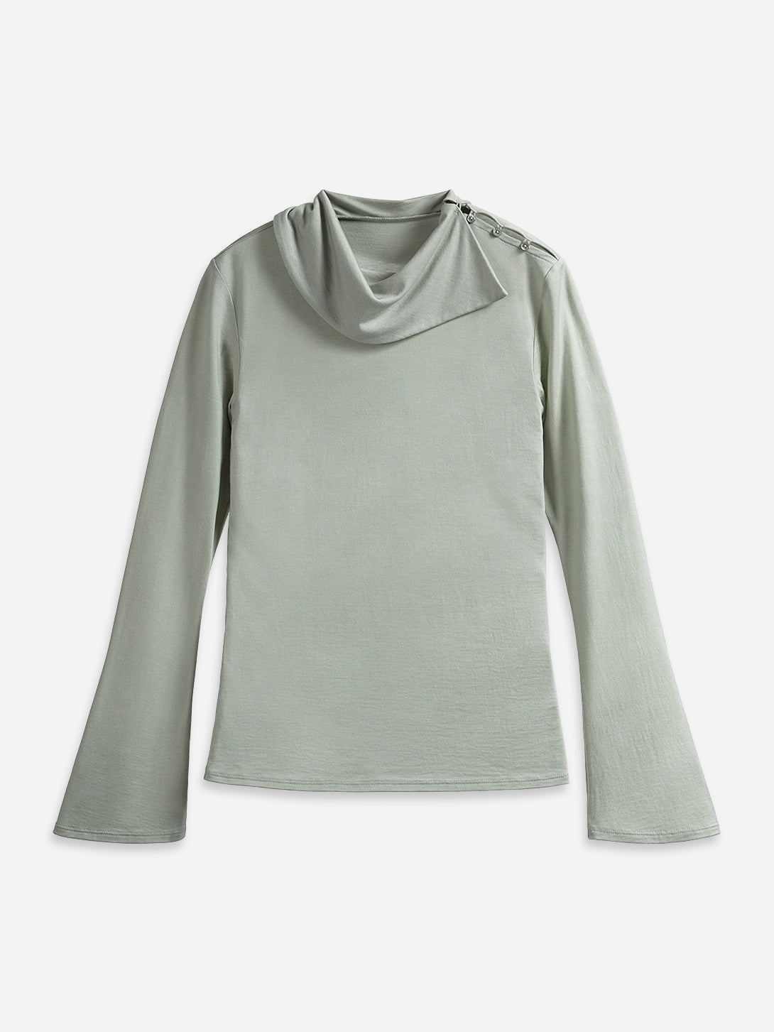 Button-up Collar Top