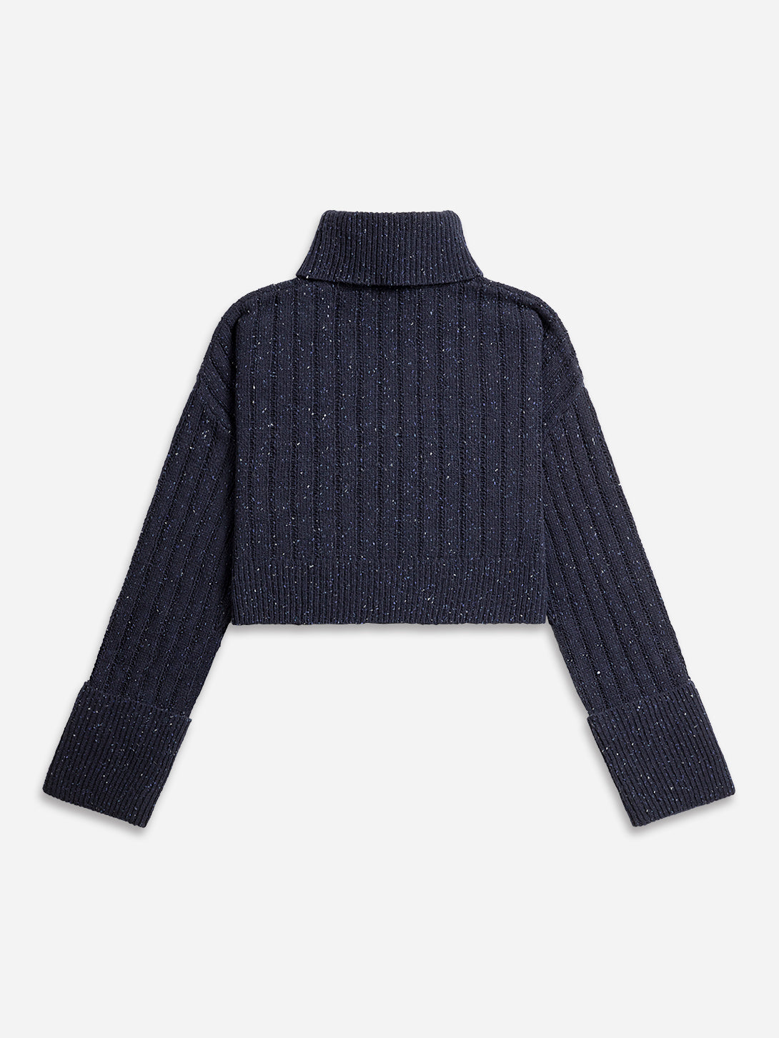 Cuffed Turtleneck Sweater