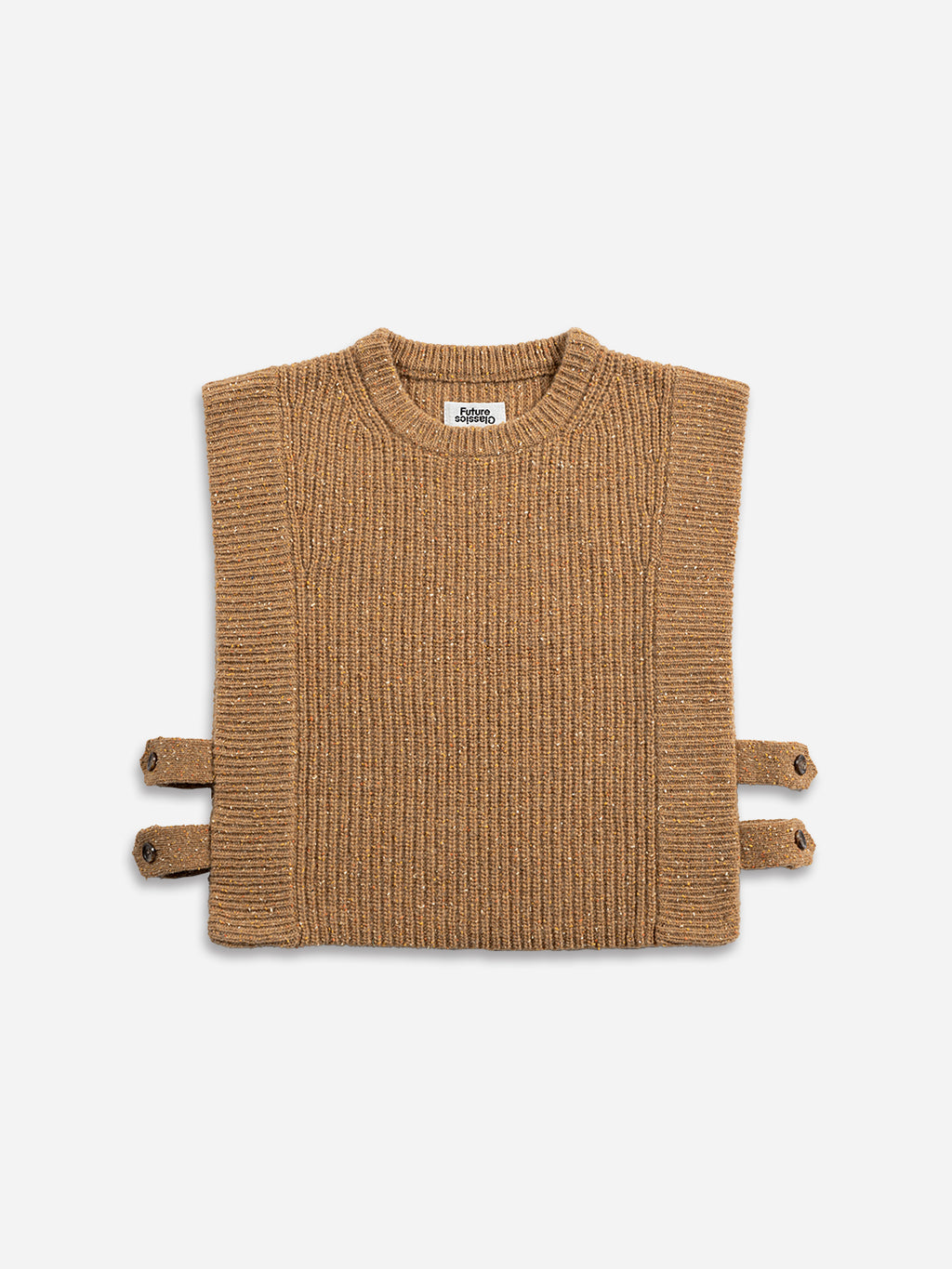 Cropped Boxy Sweater Vest