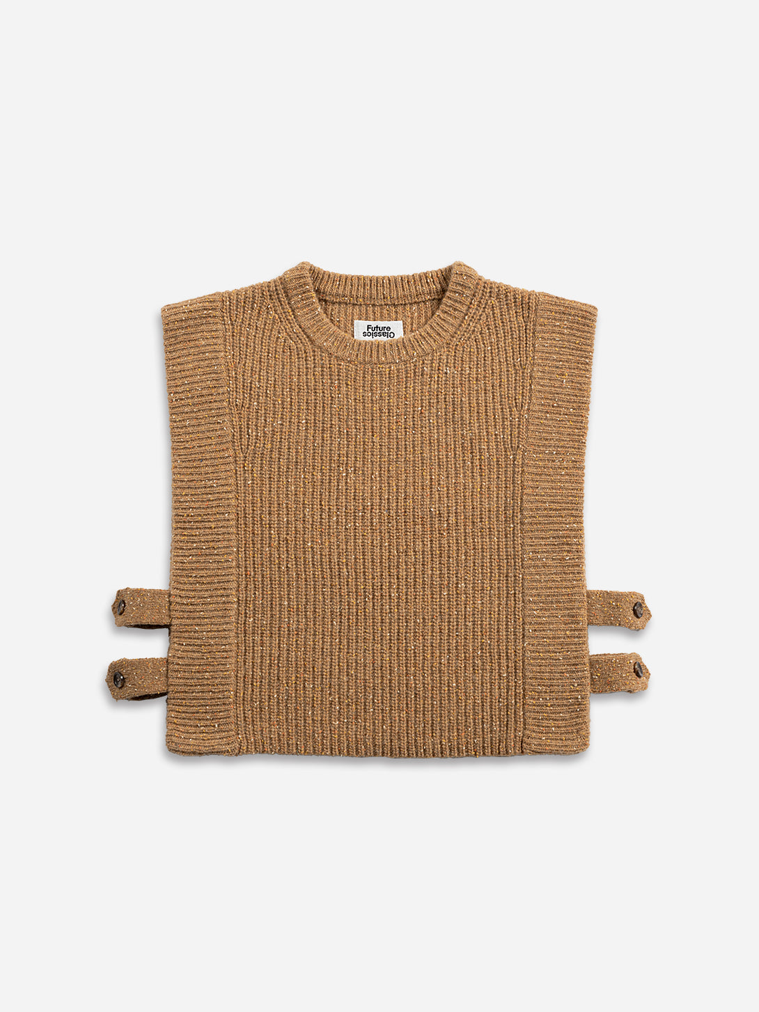 Cropped Boxy Sweater Vest