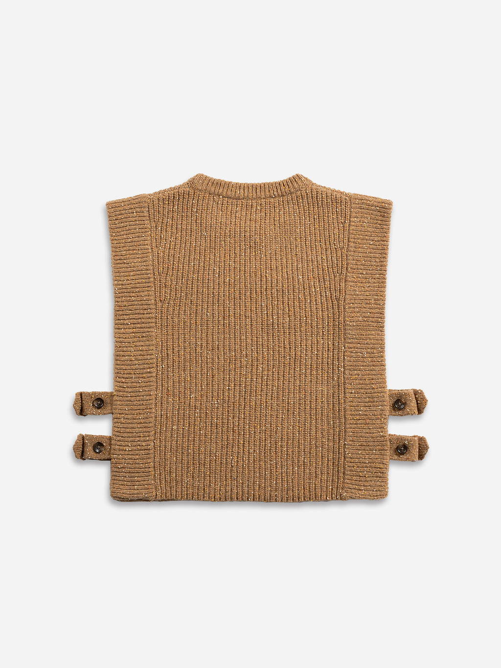 Cropped Boxy Sweater Vest