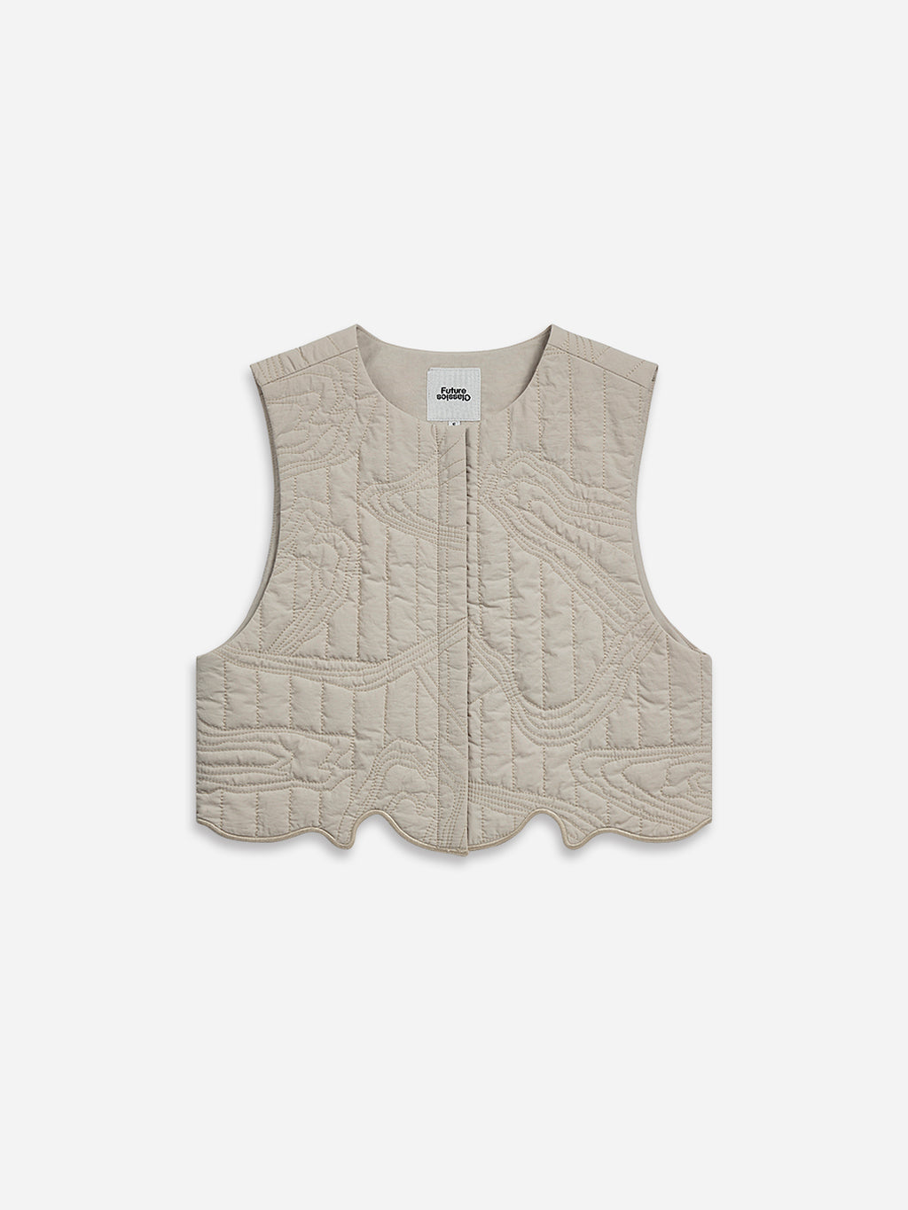 Marble Quilted Vest