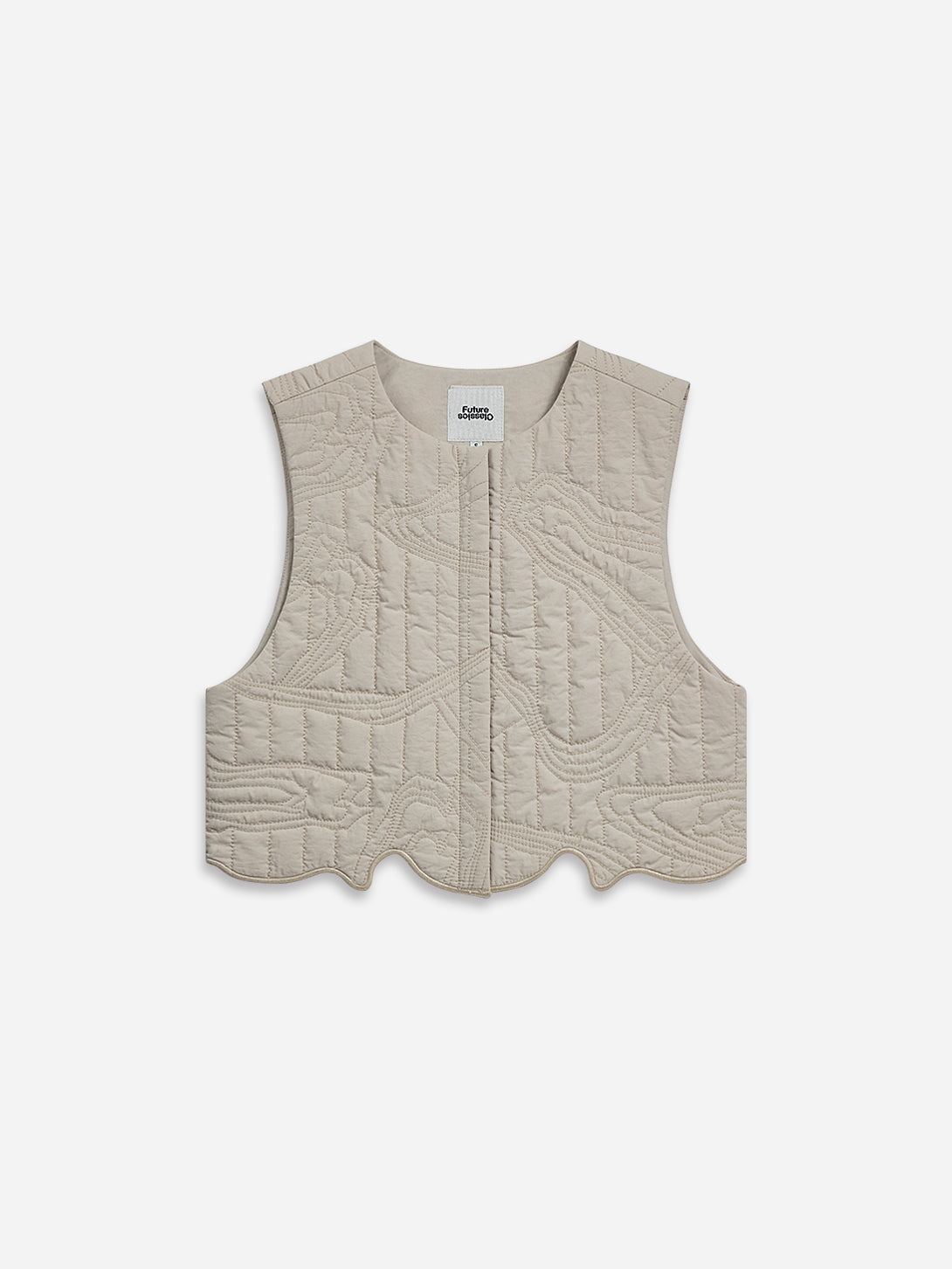 Marble Quilted Vest