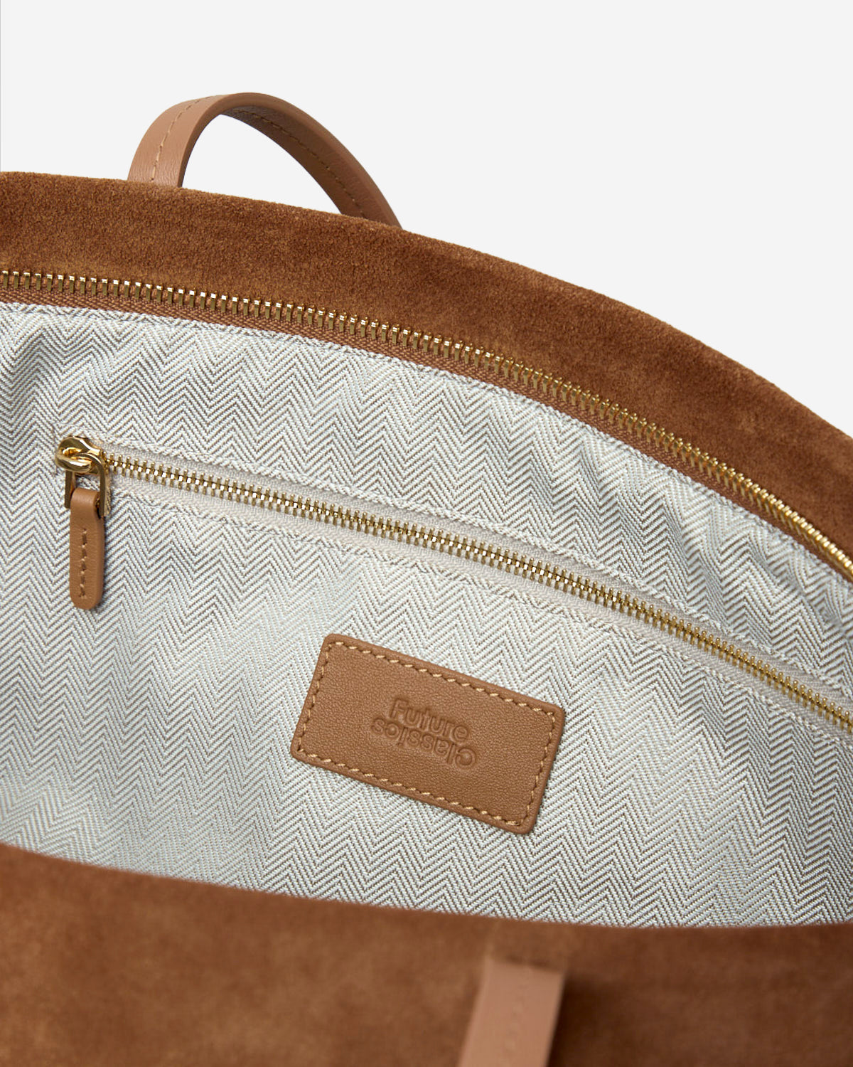 Medium Boat Suede Tote