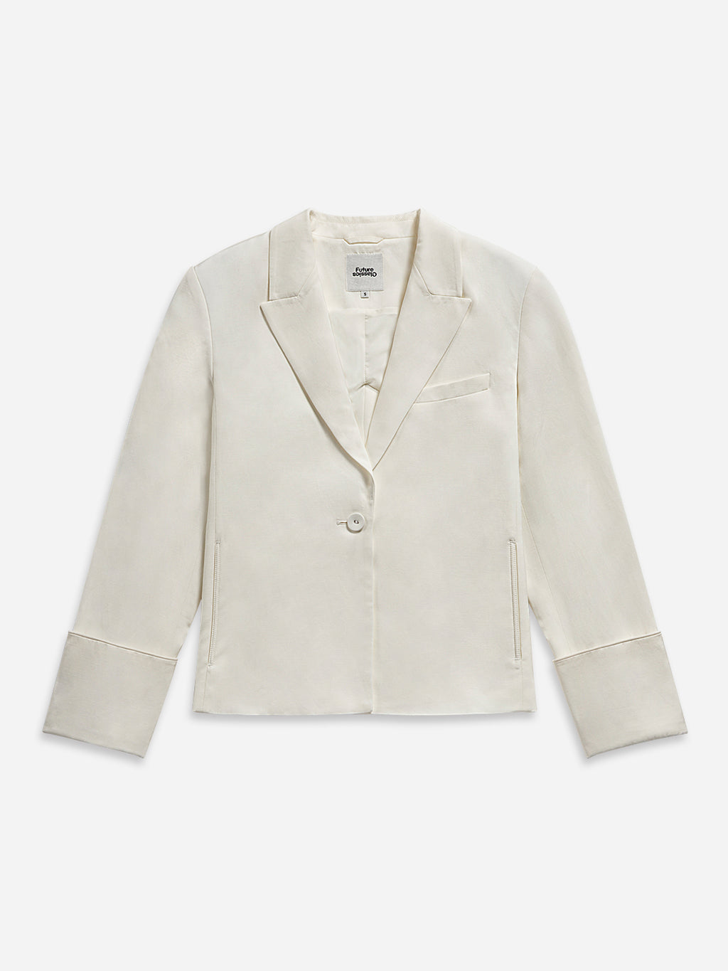 Back Vent Boxy Blazer