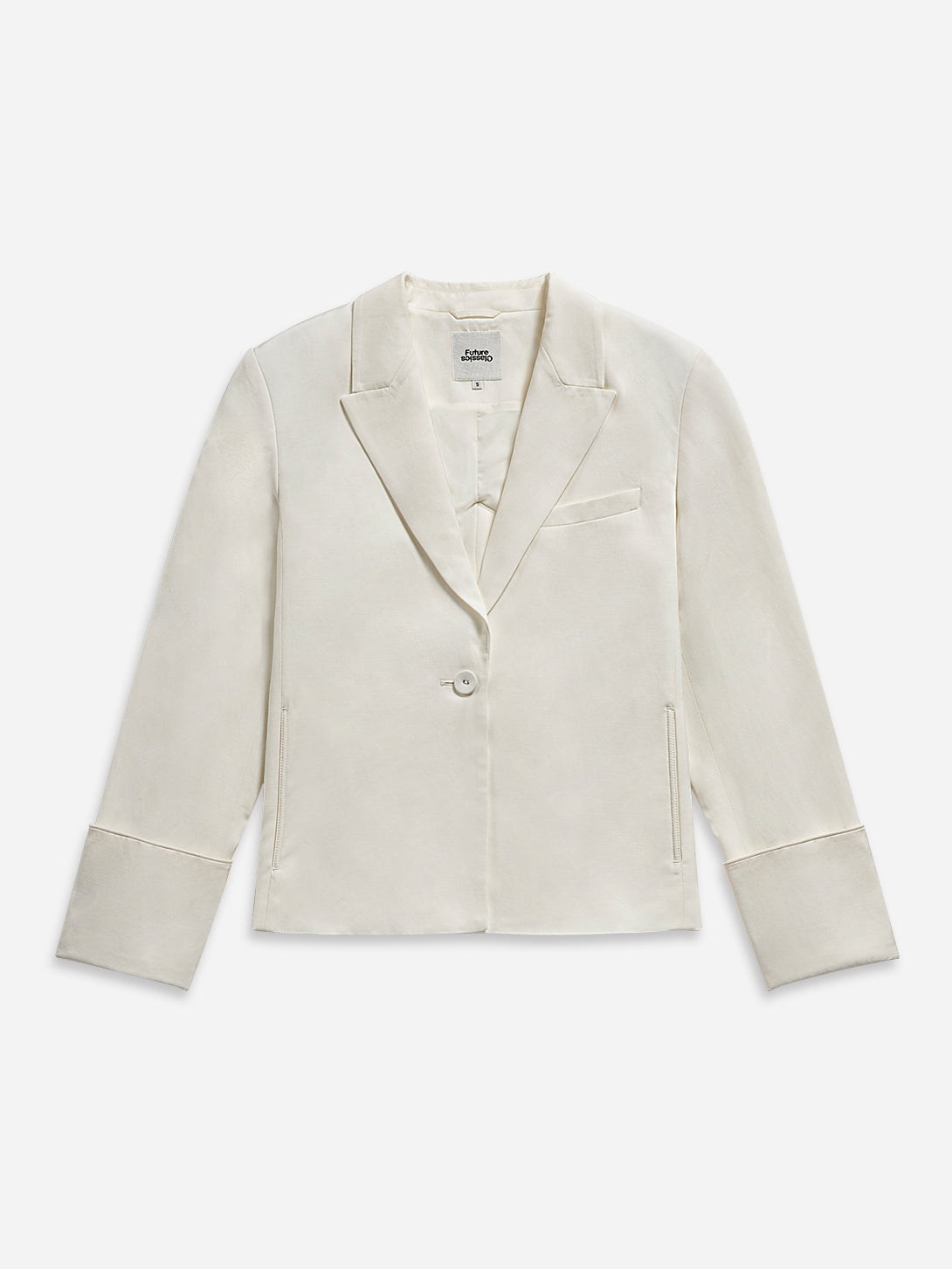 Back Vent Boxy Blazer