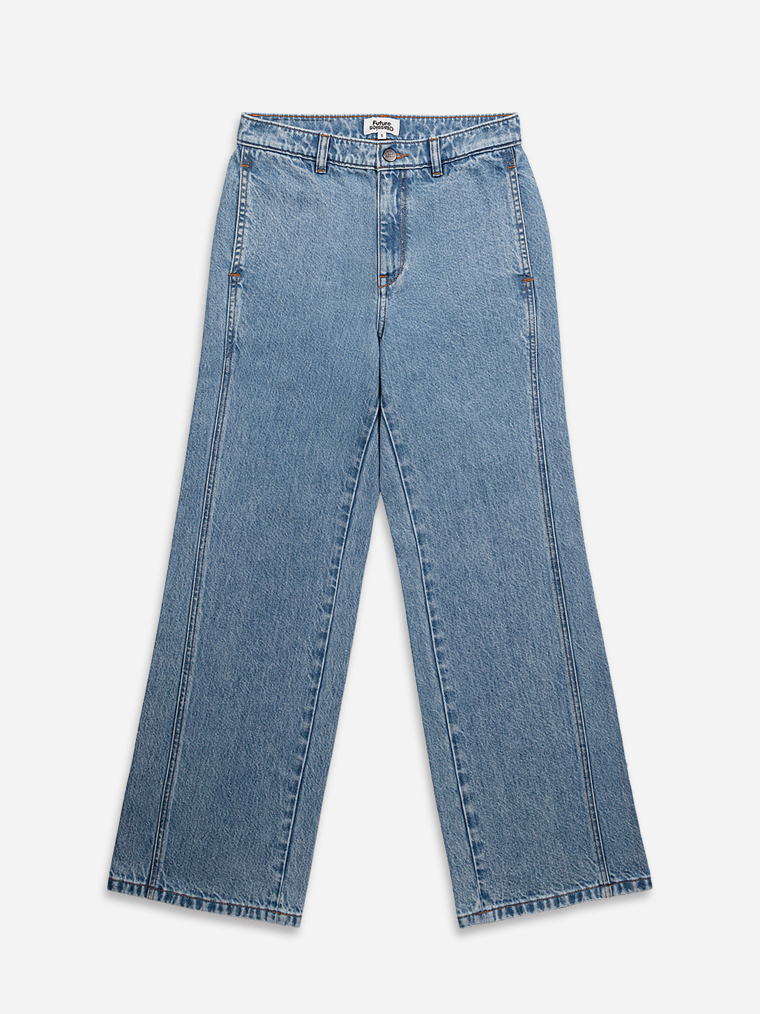 Twisted Panel Jeans