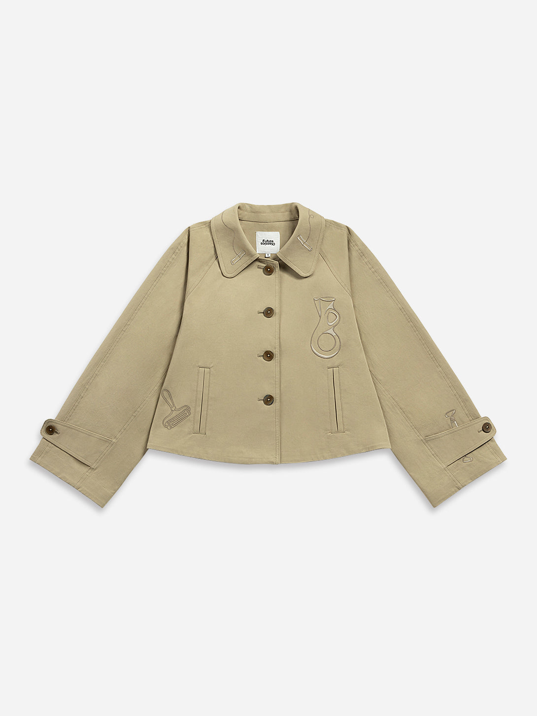 Oeuvres Embroidery Jacket
