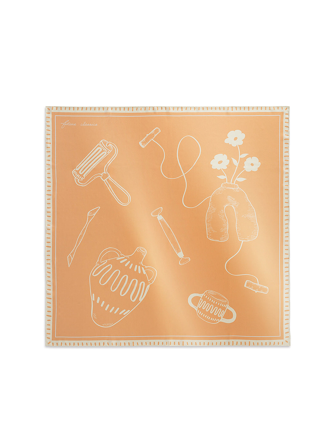 Oeuvres Printed Scarf