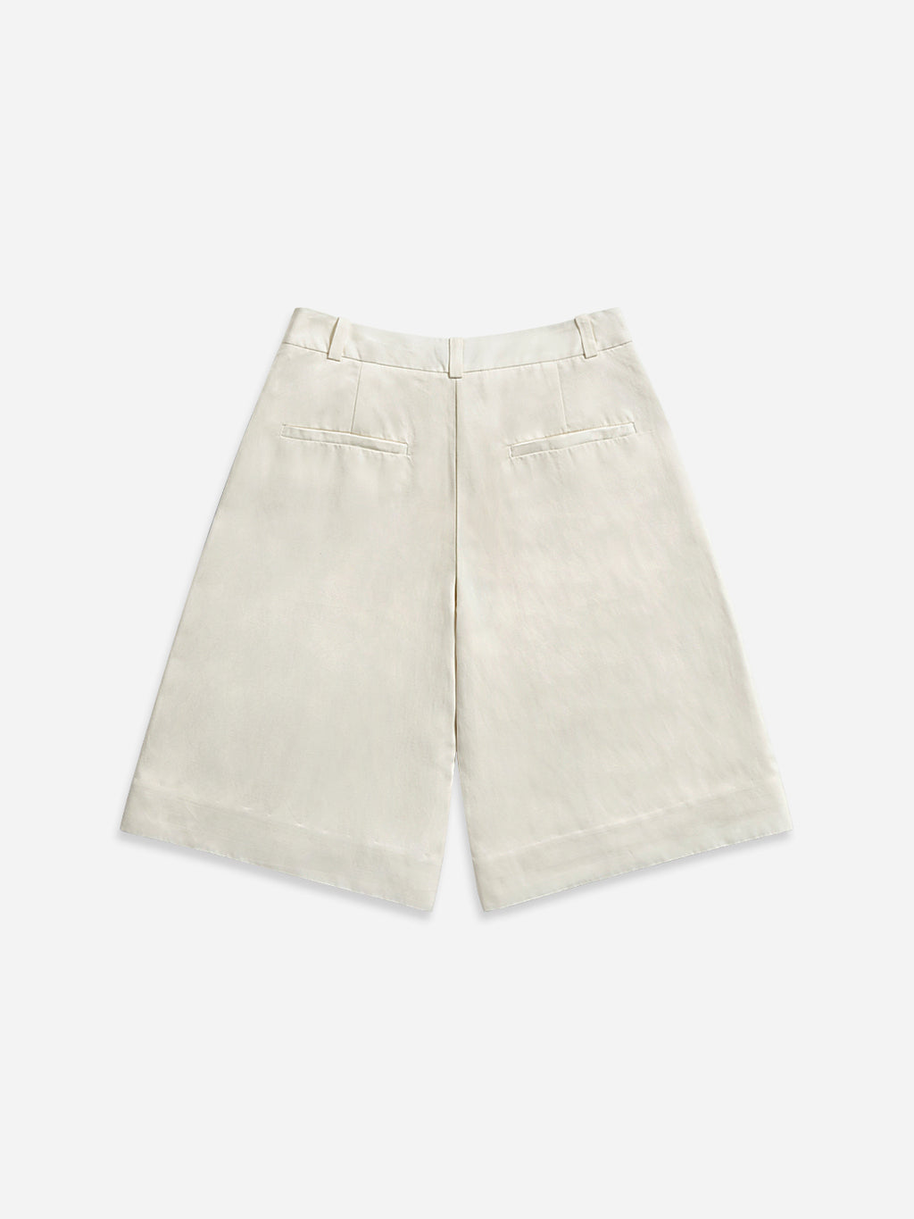 Front Slits Tailored Shorts