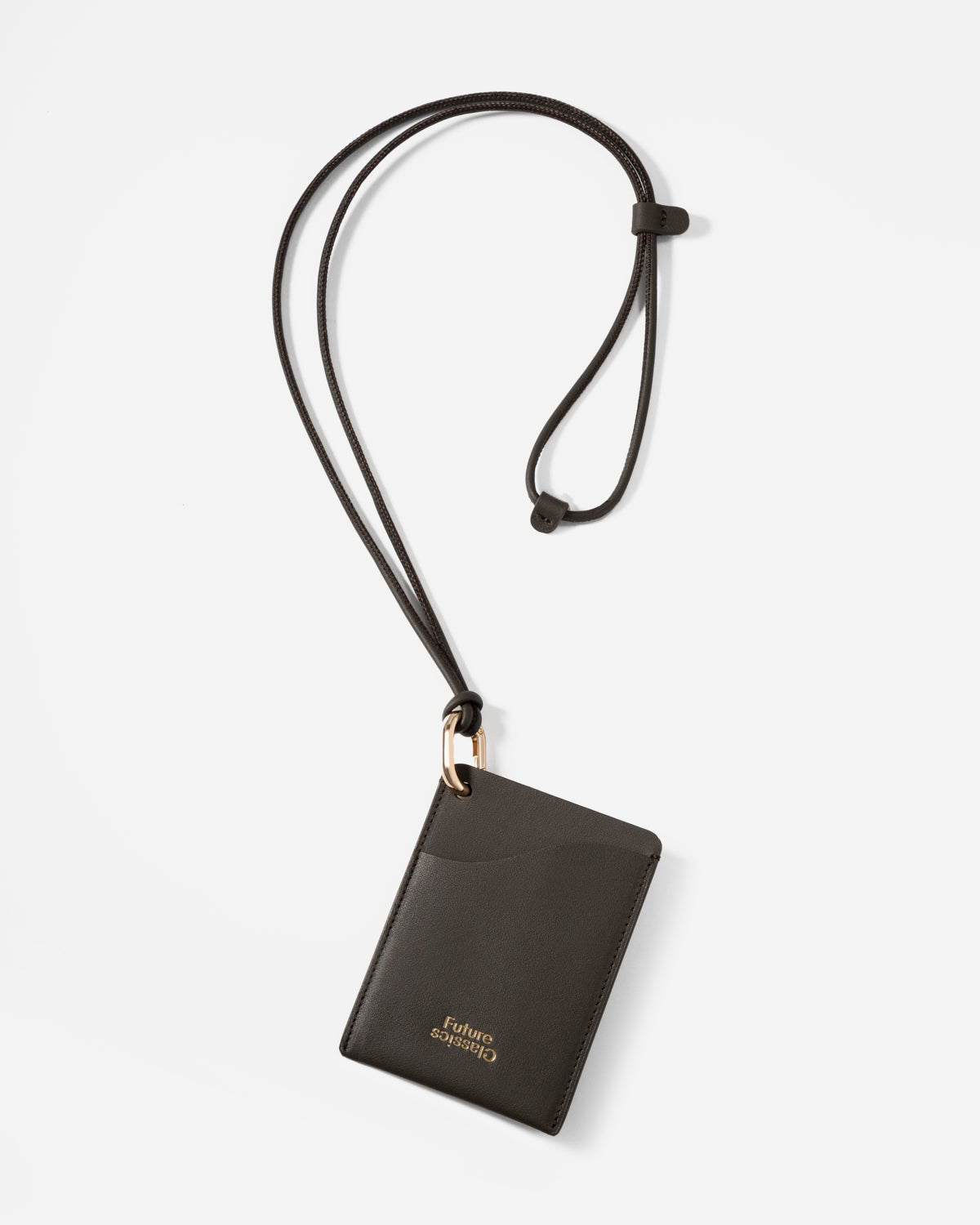 Nappa Card Holder On Strap