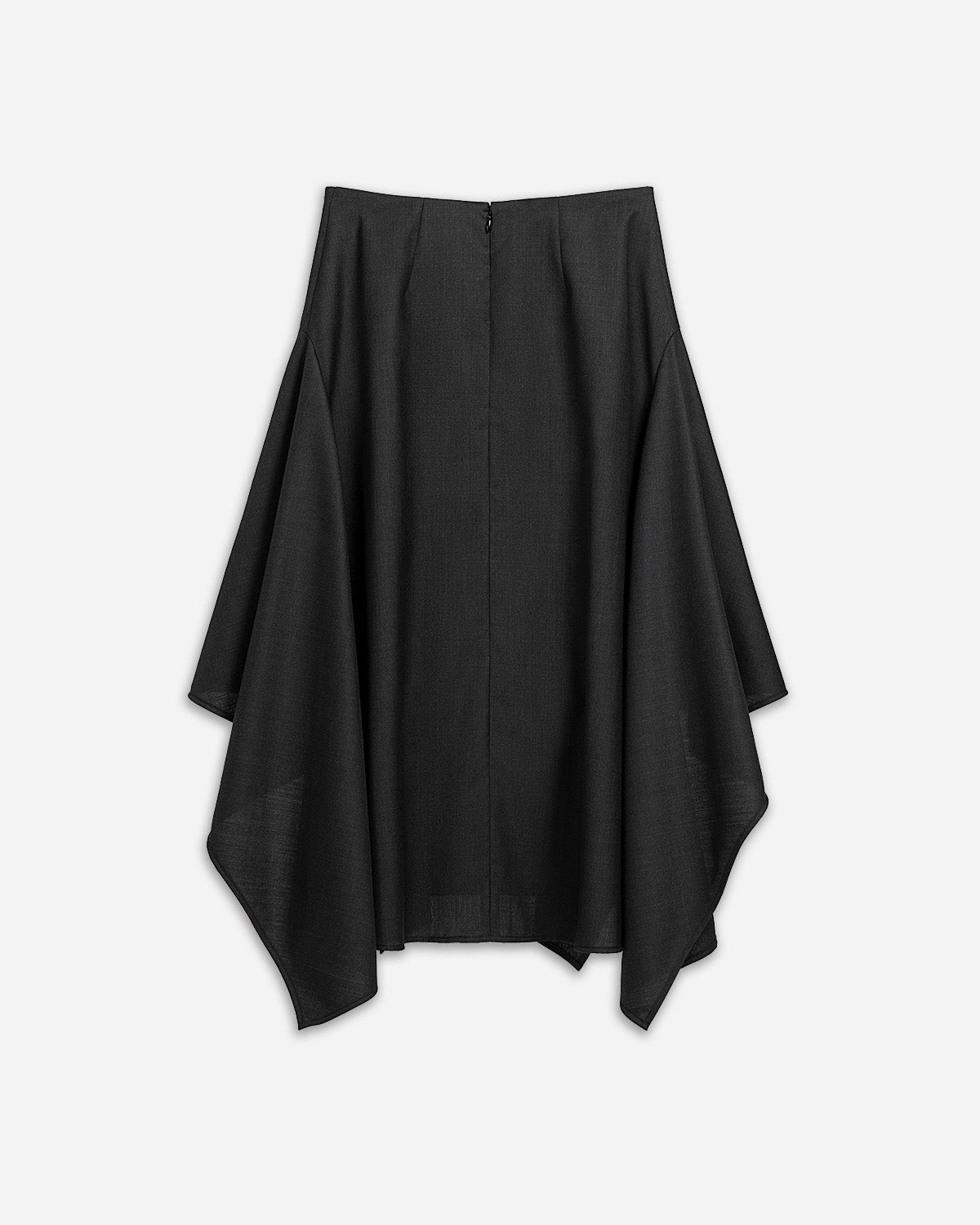 Asymmetric Drape Skirt