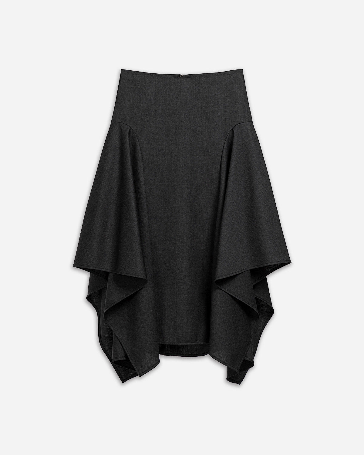 Asymmetric Drape Skirt