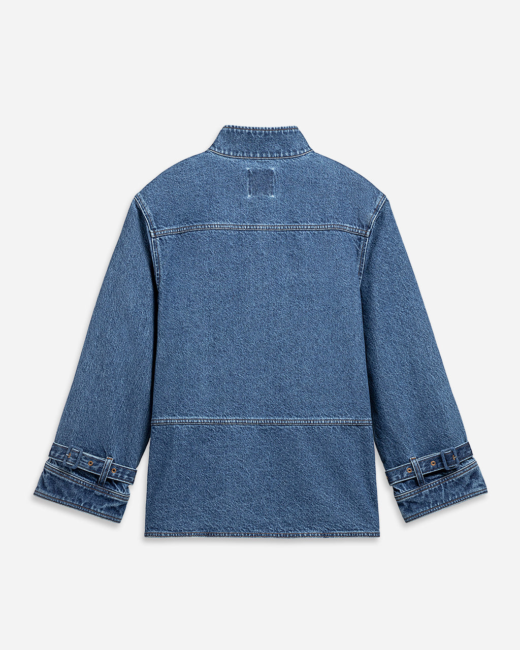 Denim Button-up Tunic