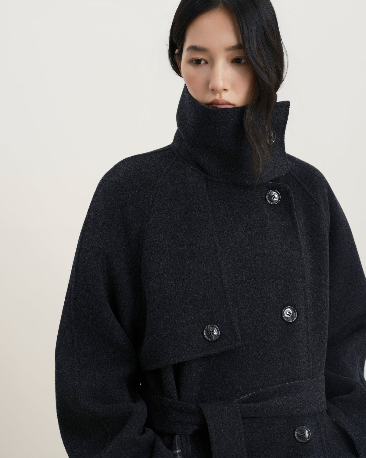 Doubleface Collar Coat