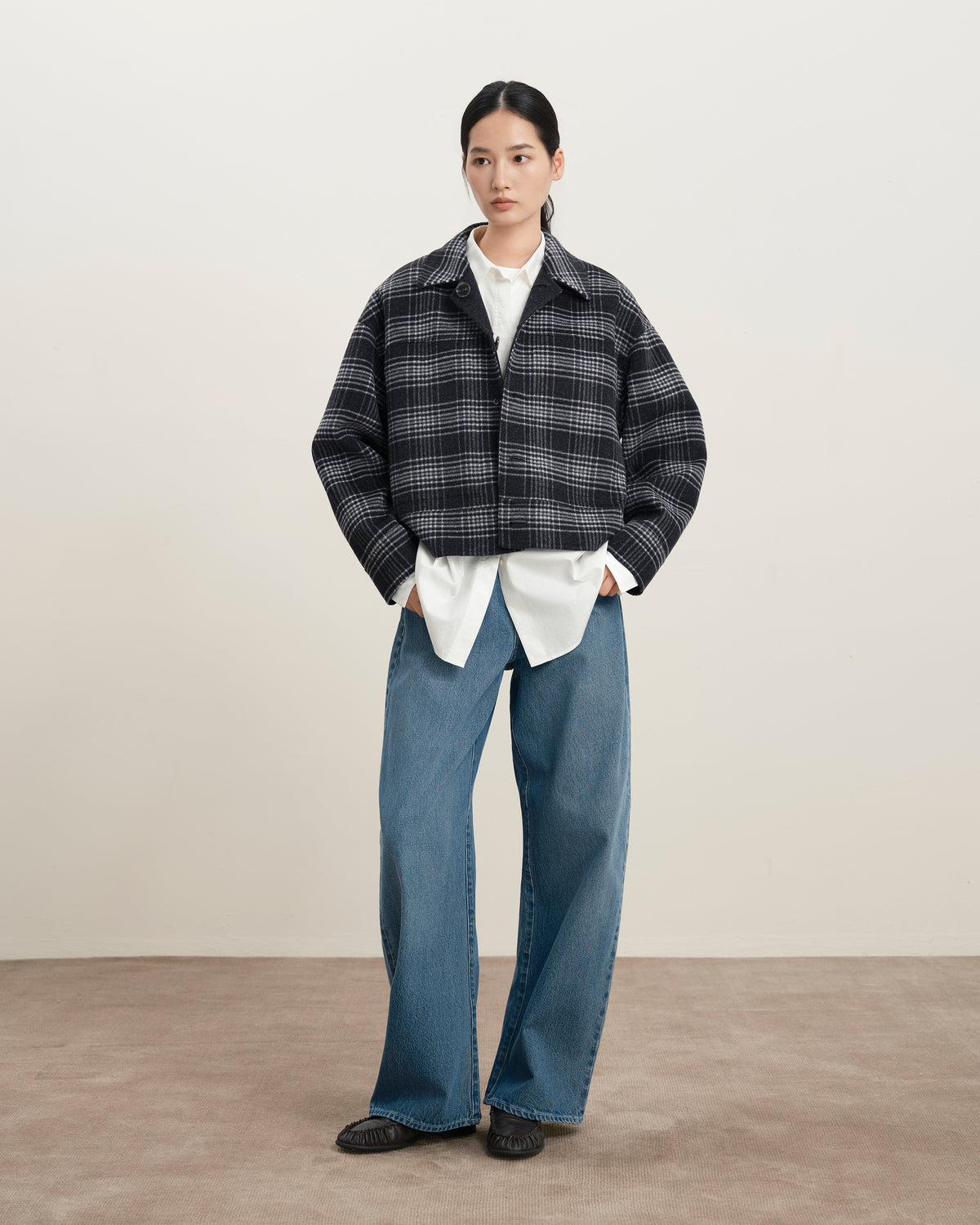 Doubleface Short Jacket