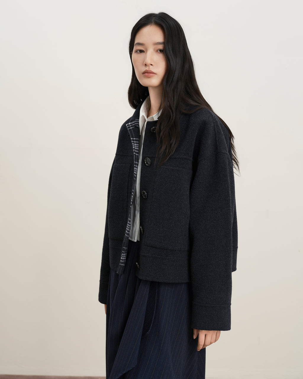 Doubleface Short Jacket