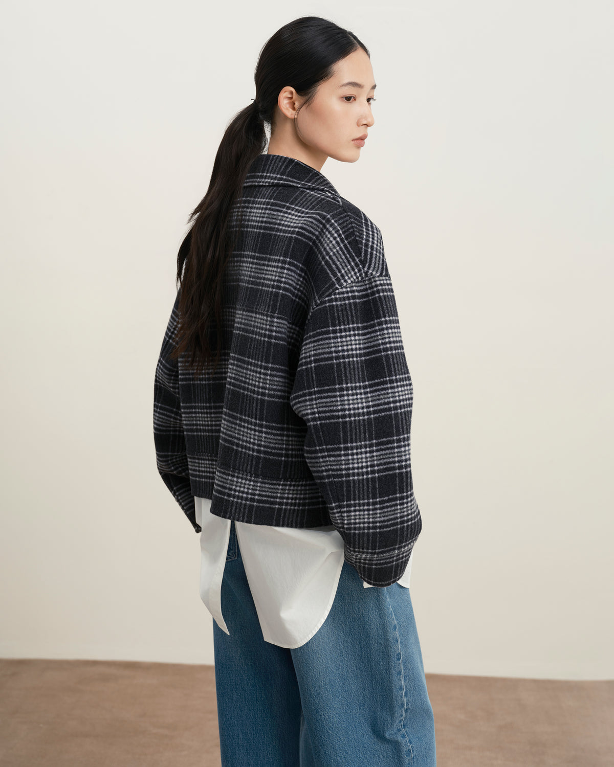 Doubleface Short Jacket