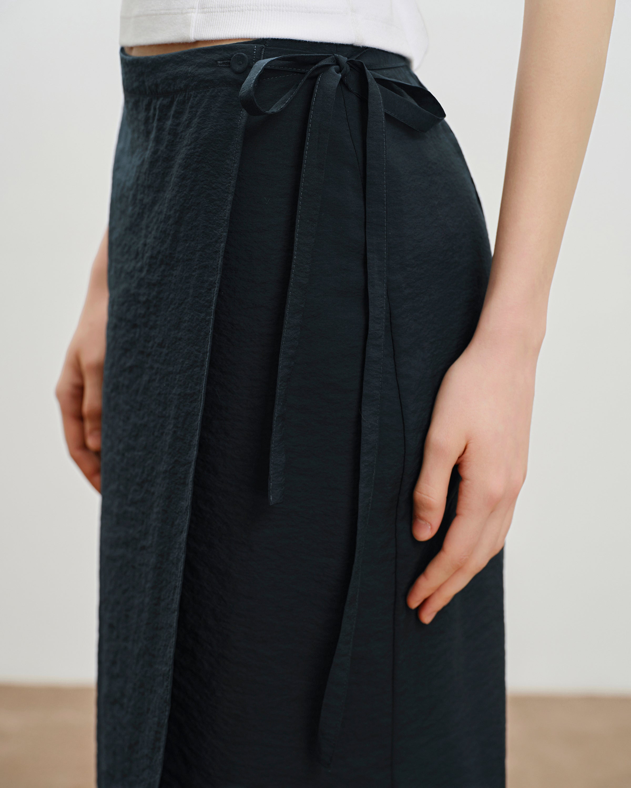 Fluid Wrap Skirt – Future Classics