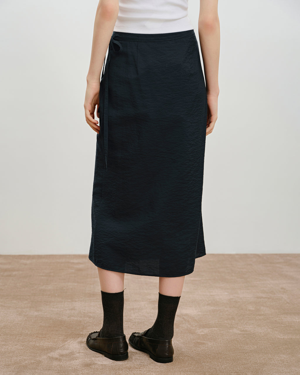 Fluid Wrap Skirt