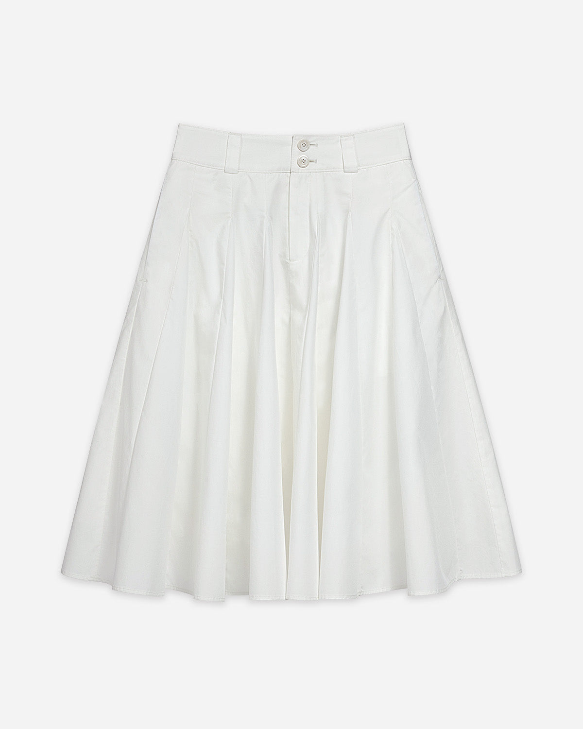 Inverted Pleats Skirt