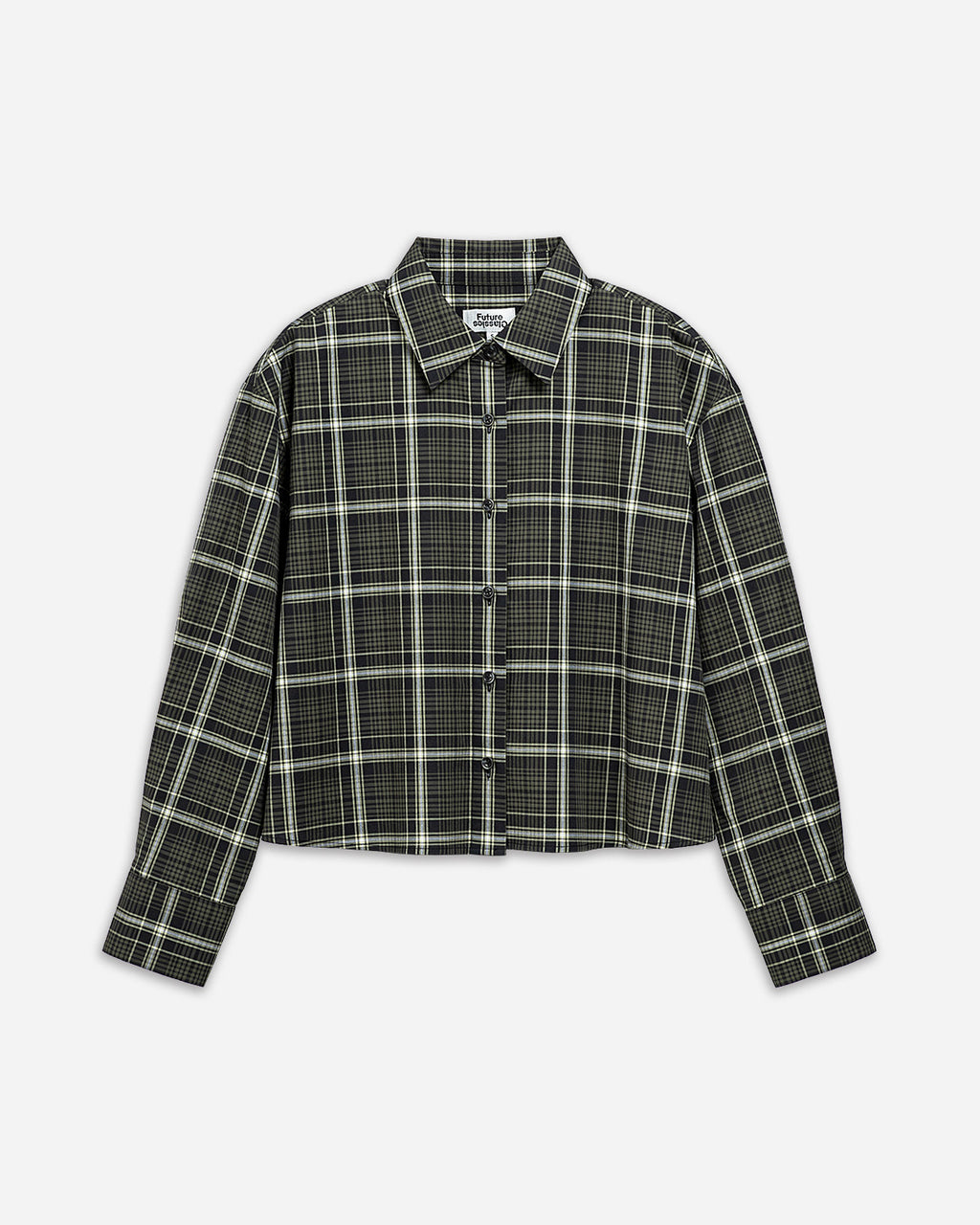 Plaid Flared Shirt