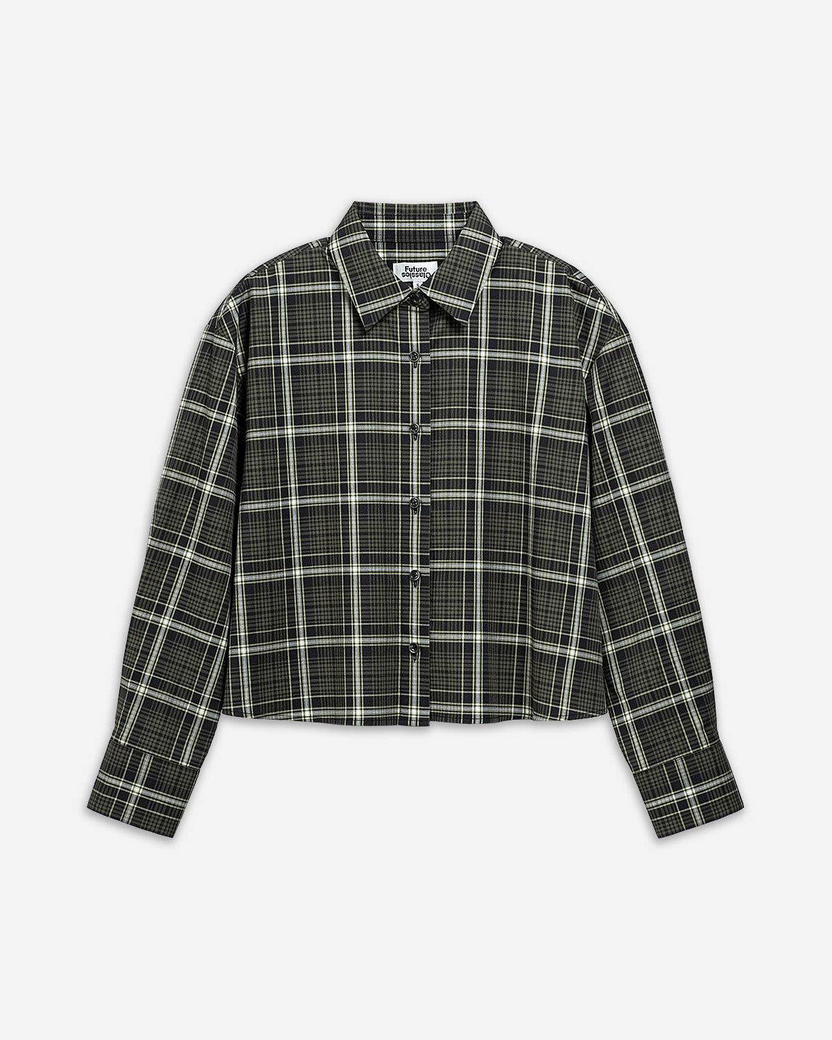 Plaid Flared Shirt