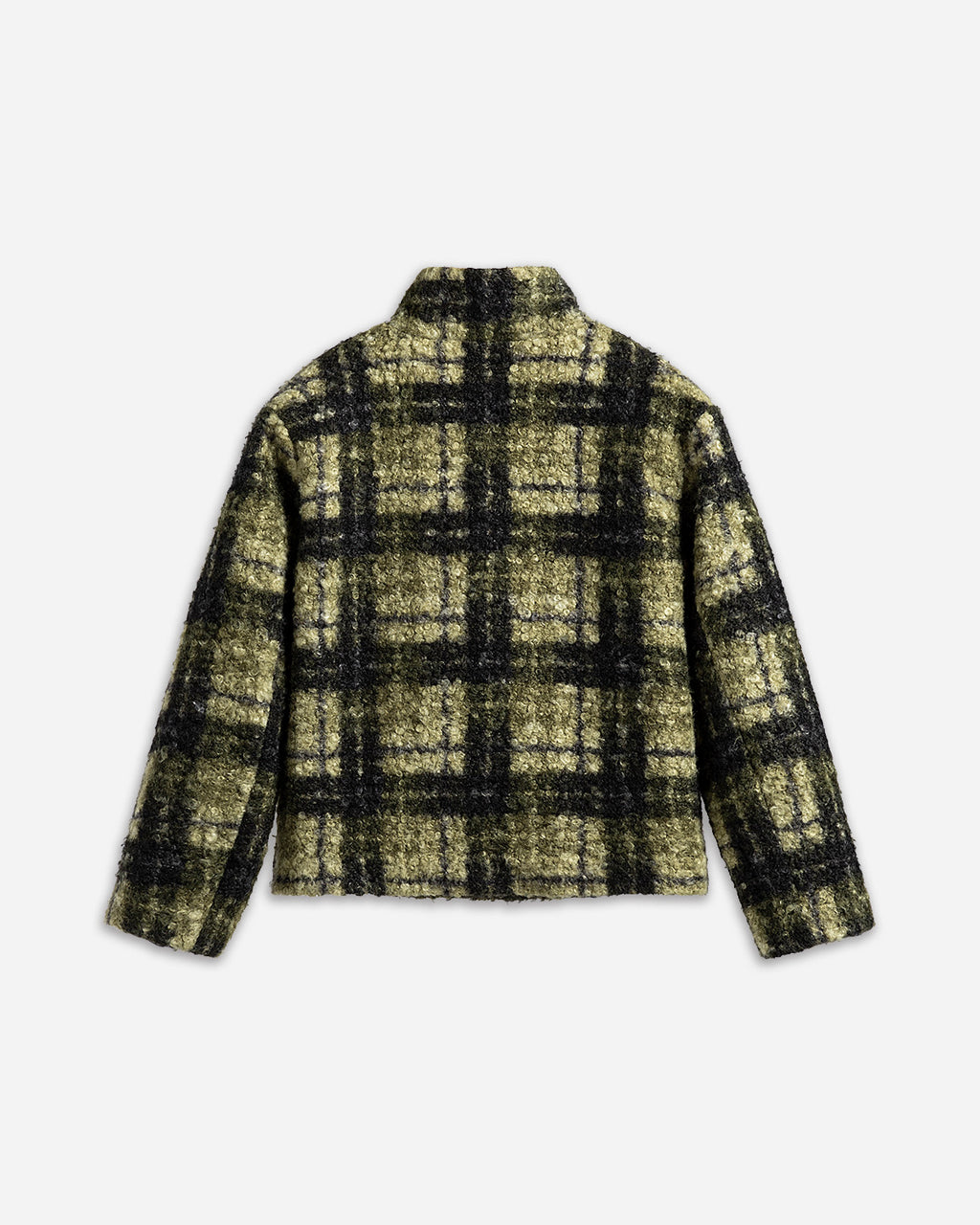 Plaid Teddy Pile Jacket