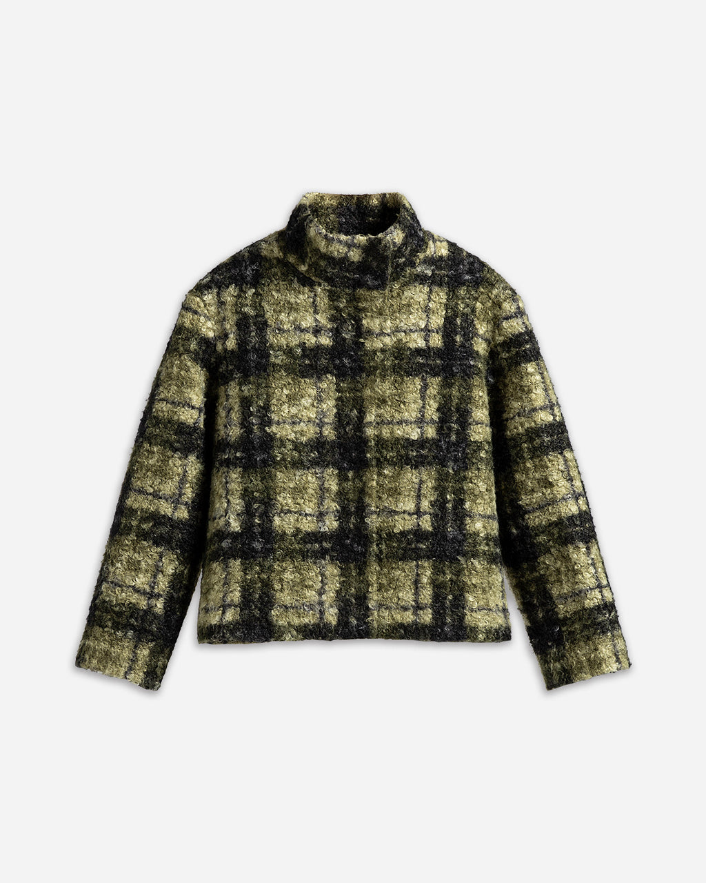 Plaid Teddy Pile Jacket