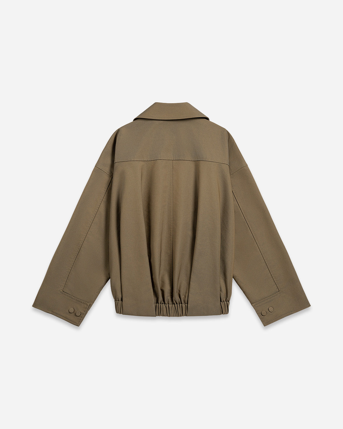 Pleated Cocoon Jacket