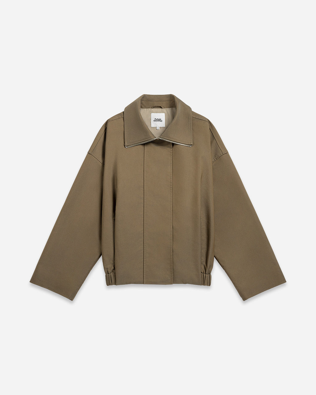 Pleated Cocoon Jacket