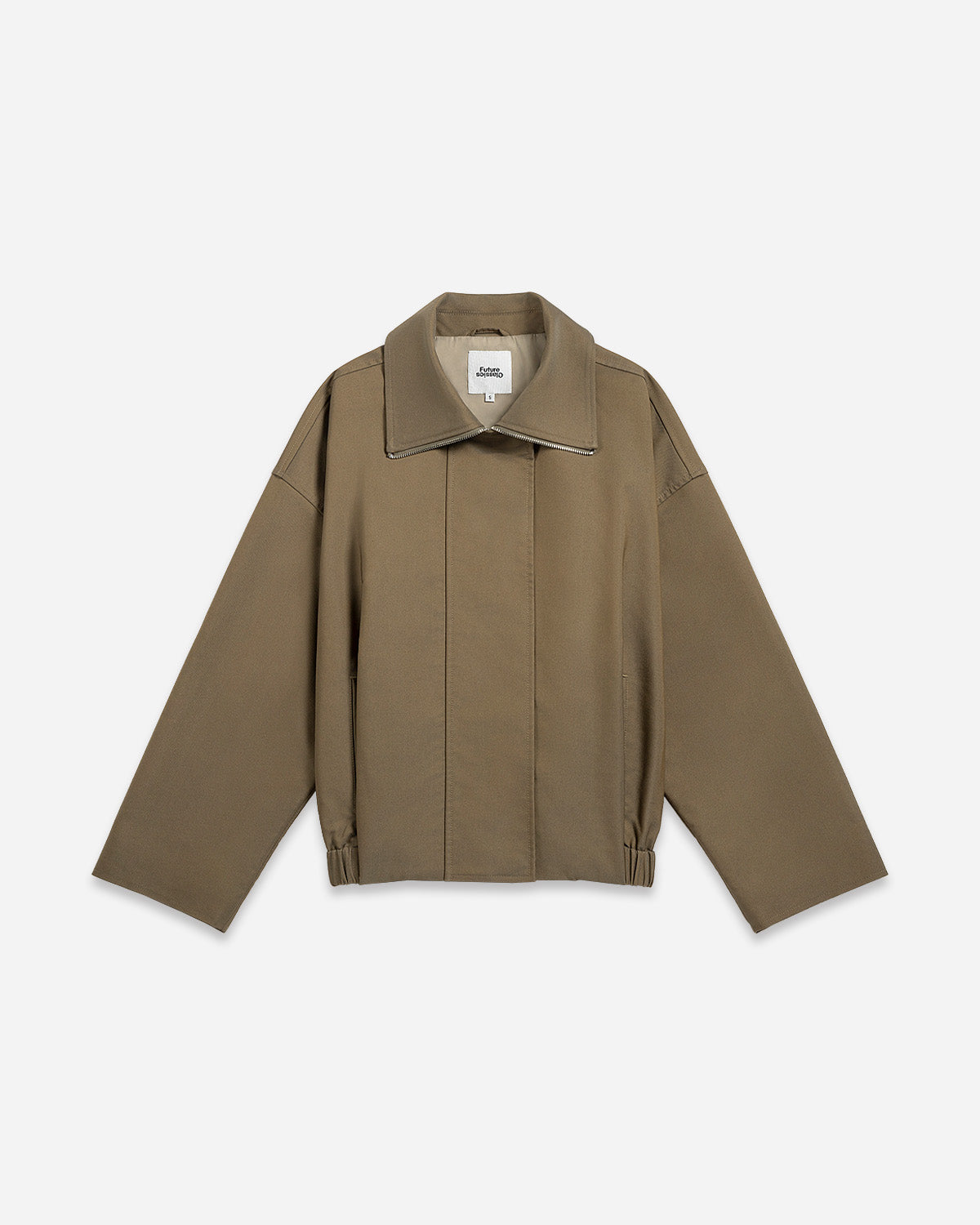 Pleated Cocoon Jacket