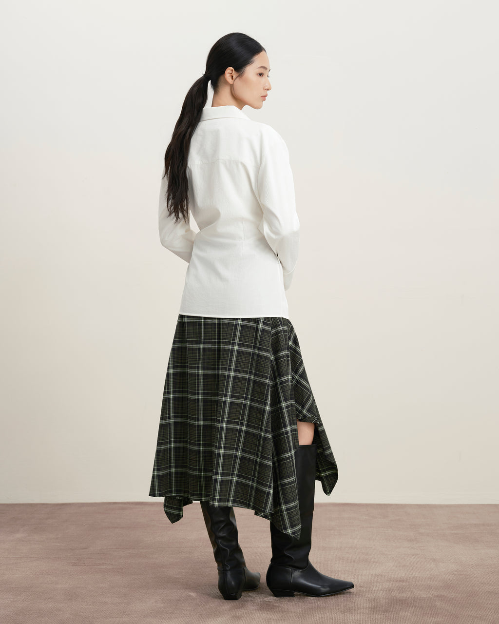 Pleated Sleeves Overshirt