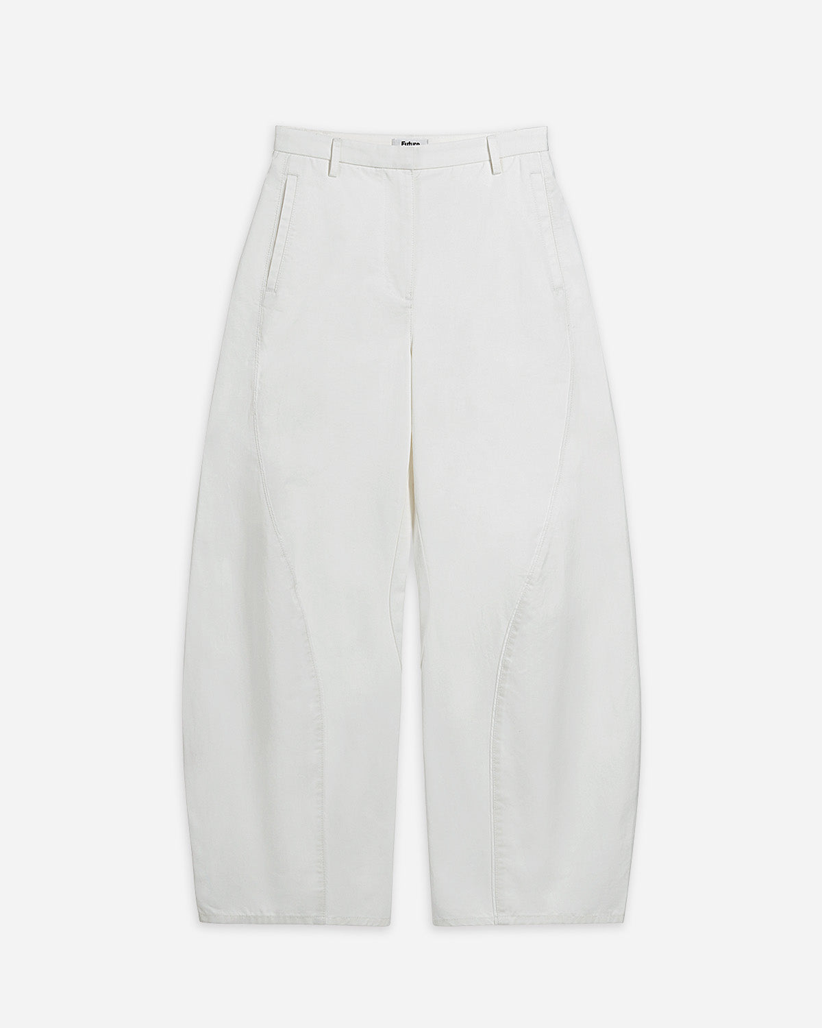 Sculpted Seam Barrel Pants