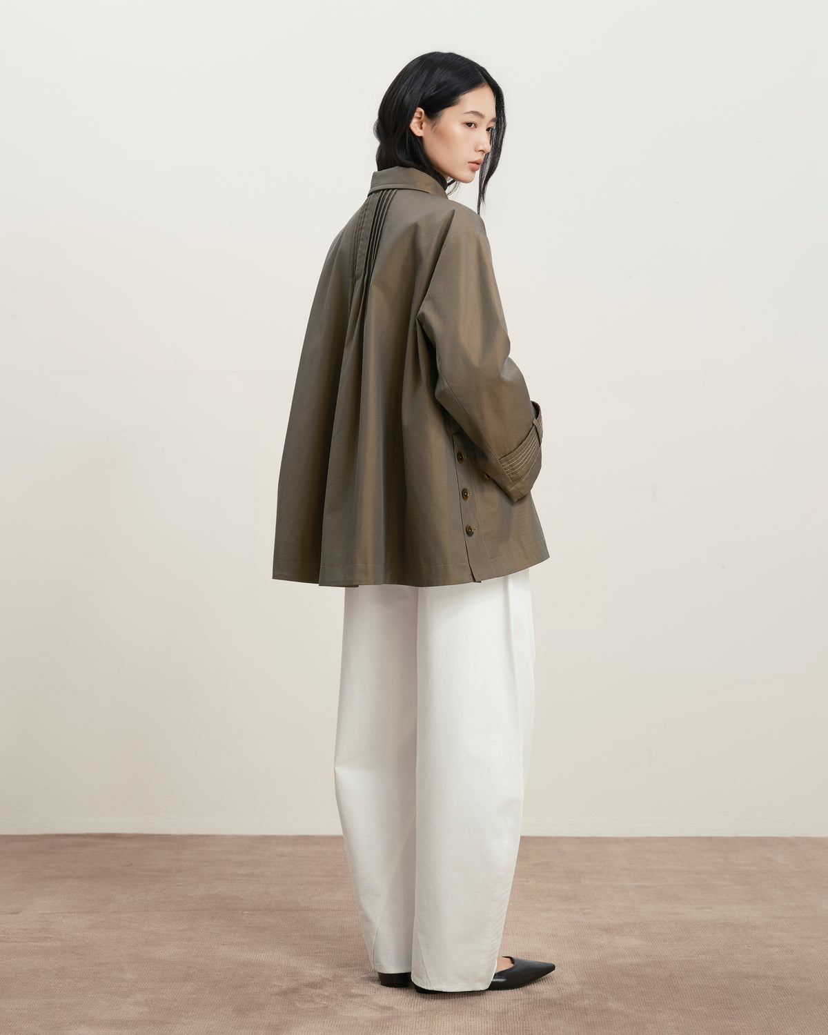 Side Slit City Jacket