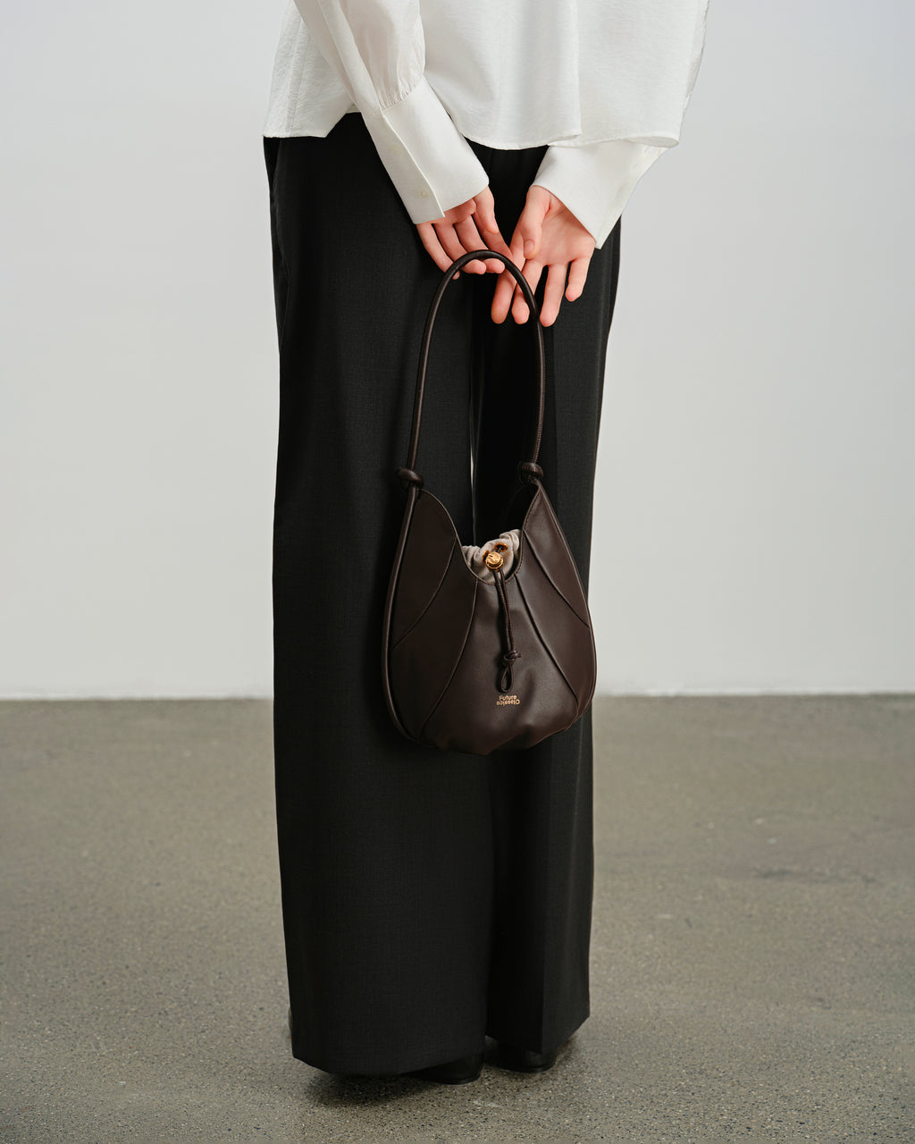 Small Teardrop Nappa Hobo
