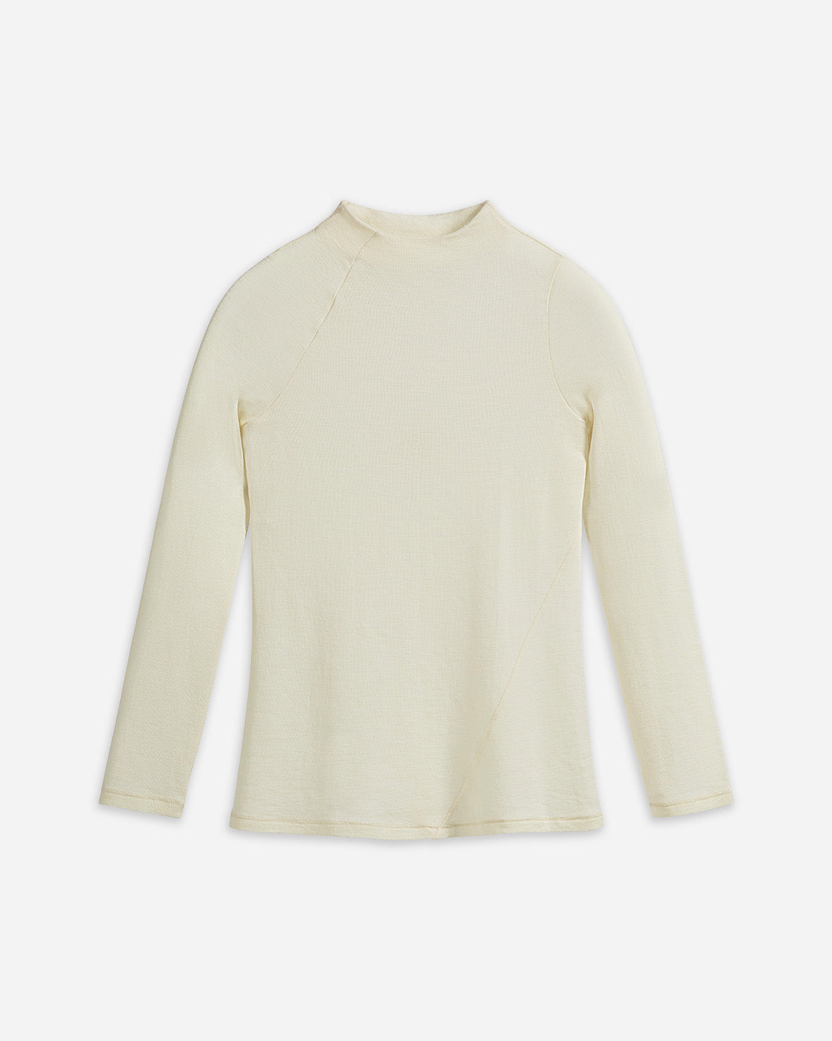 Spiral Seam Wool Top